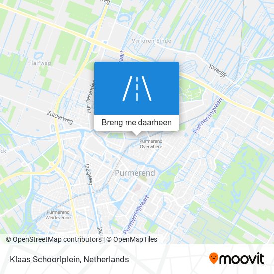 Klaas Schoorlplein kaart