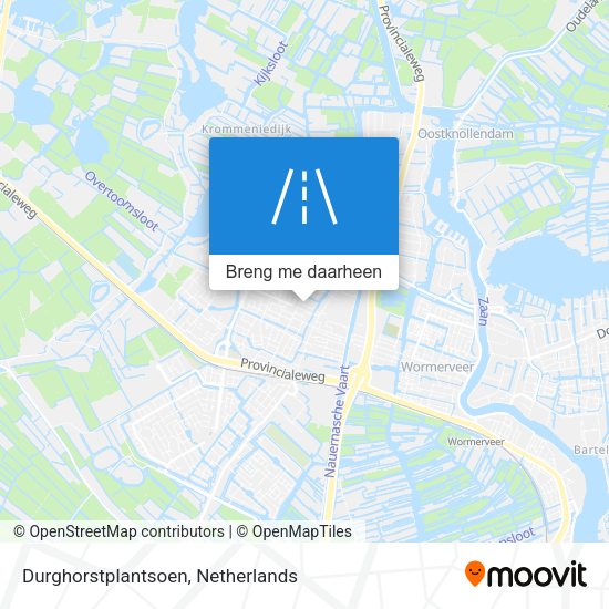 Durghorstplantsoen kaart