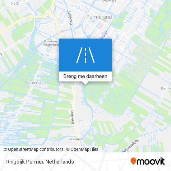 Ringdijk Purmer kaart
