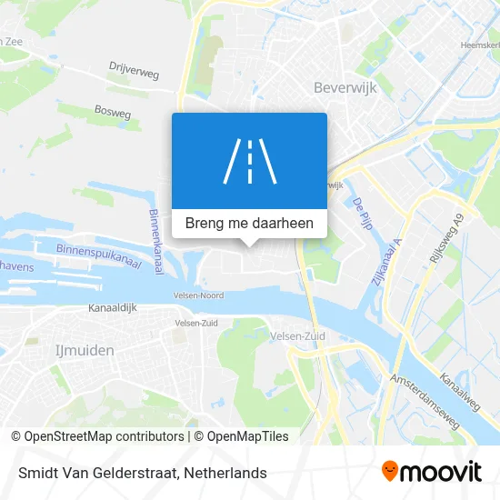 Smidt Van Gelderstraat kaart