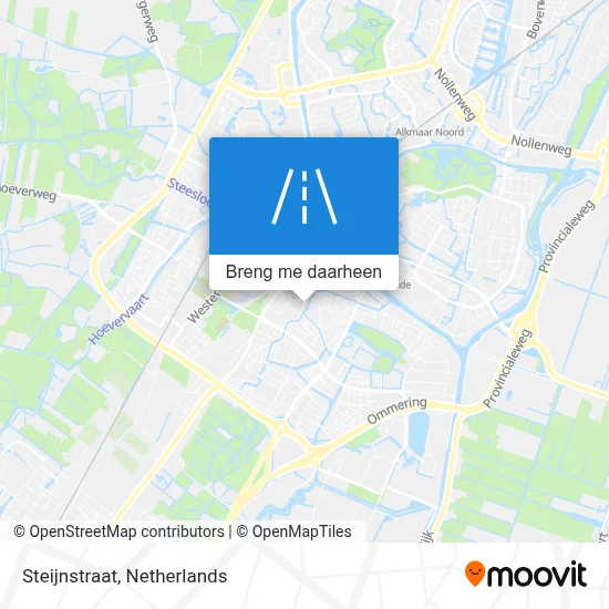 Steijnstraat kaart
