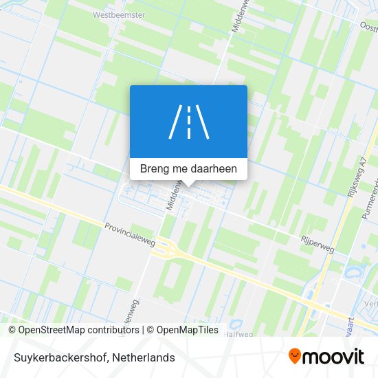 Suykerbackershof kaart