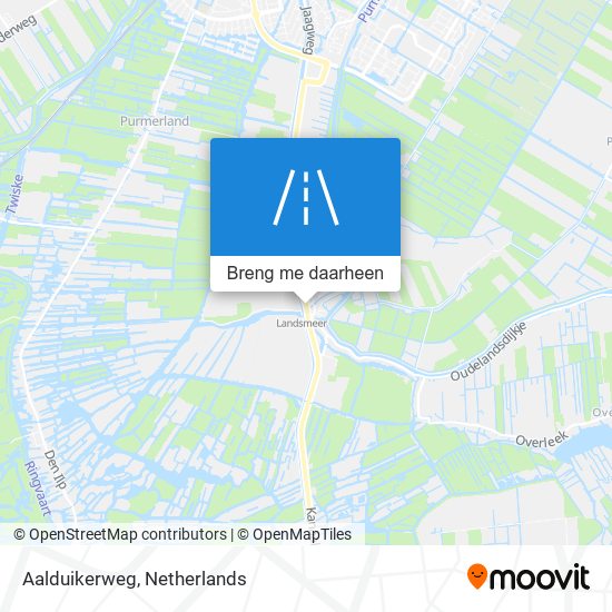 Aalduikerweg kaart