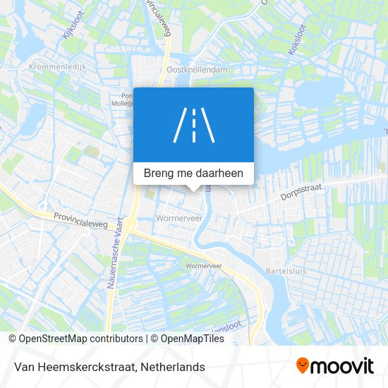 Van Heemskerckstraat kaart