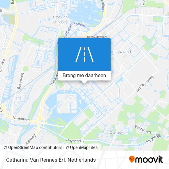 Catharina Van Rennes Erf kaart