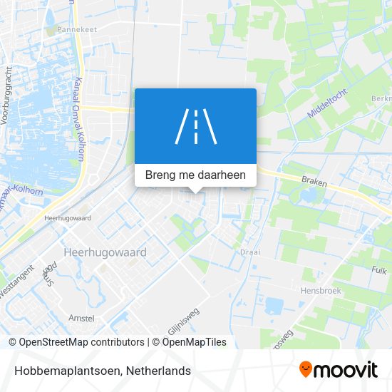 Hobbemaplantsoen kaart
