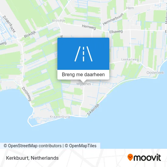 Kerkbuurt kaart