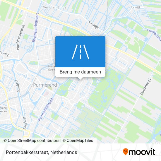 Pottenbakkerstraat kaart