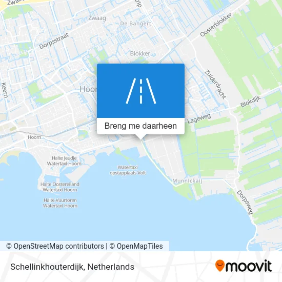 Schellinkhouterdijk kaart