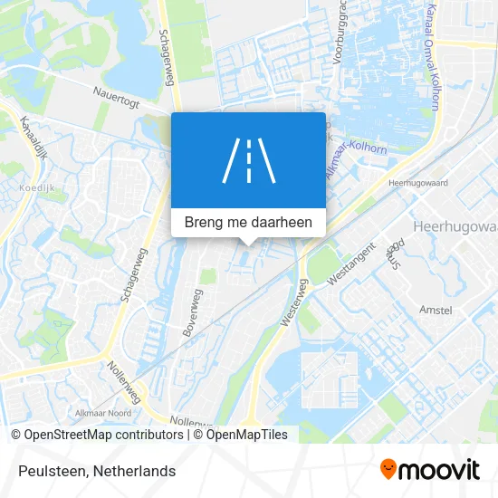 Peulsteen kaart