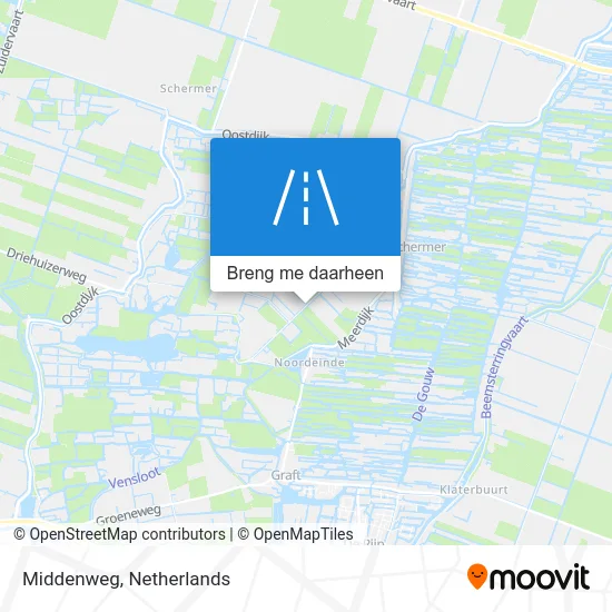 Middenweg kaart