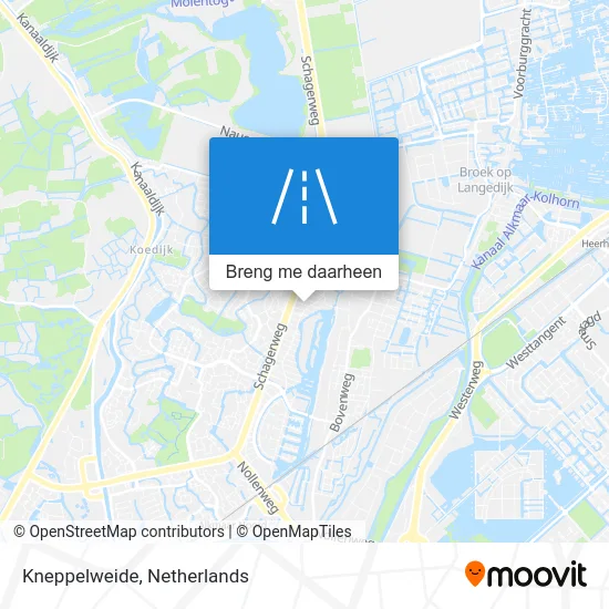 Kneppelweide kaart