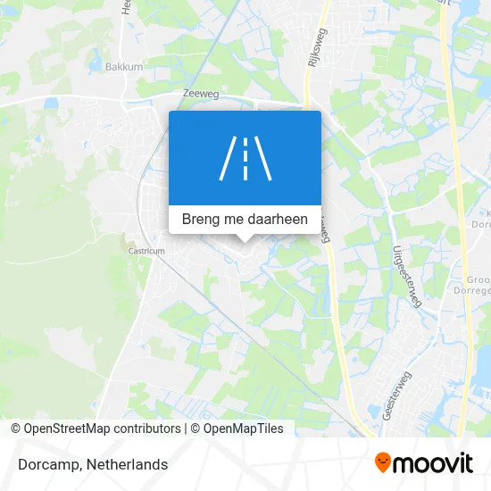 Dorcamp kaart