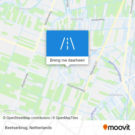Beetserbrug kaart