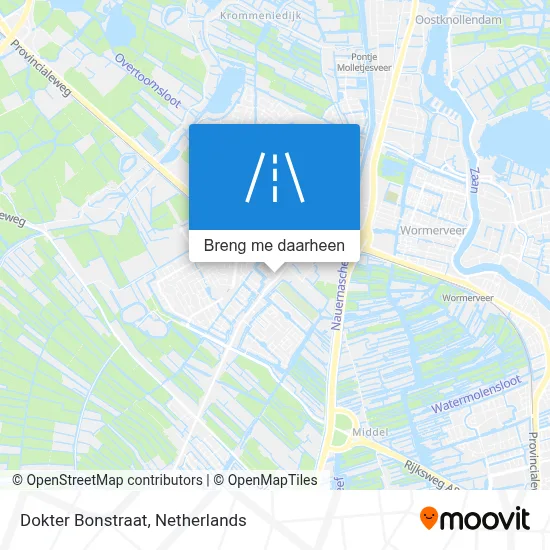 Dokter Bonstraat kaart