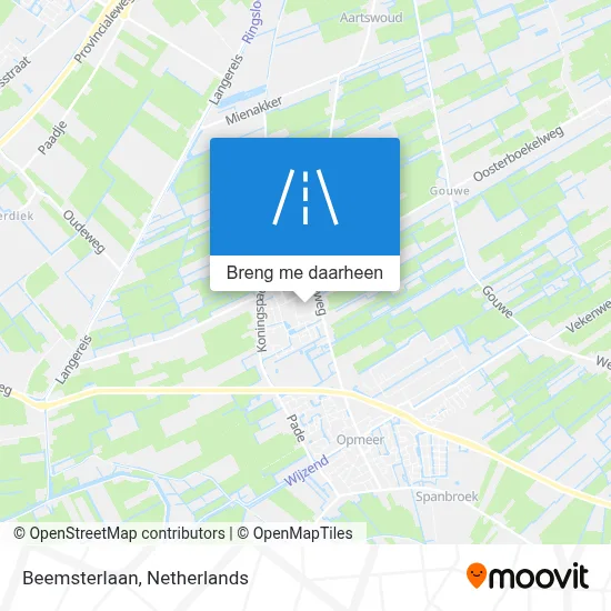 Beemsterlaan kaart