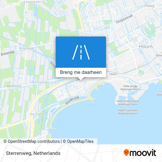 Sterrenweg kaart