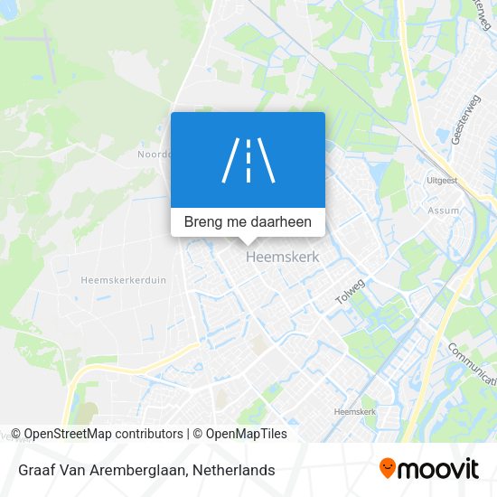 Graaf Van Aremberglaan kaart