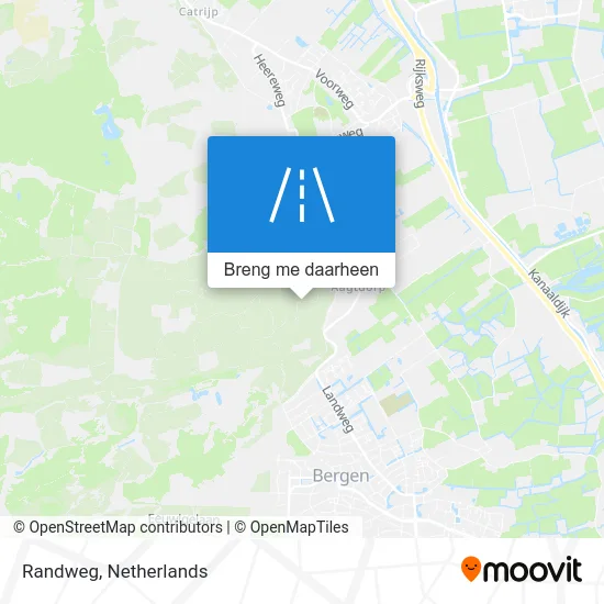 Randweg kaart