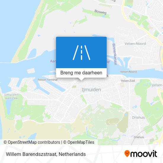 Willem Barendszstraat kaart