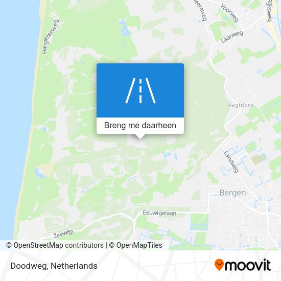 Doodweg kaart