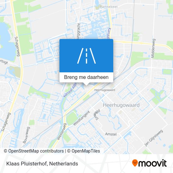 Klaas Pluisterhof kaart