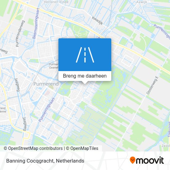 Banning Cocqgracht kaart