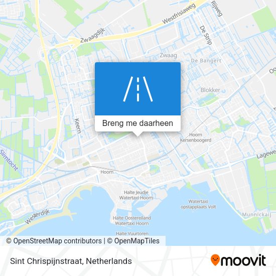 Sint Chrispijnstraat kaart