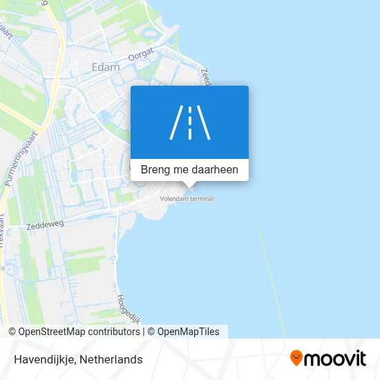 Havendijkje kaart