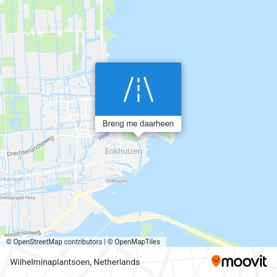 Wilhelminaplantsoen kaart