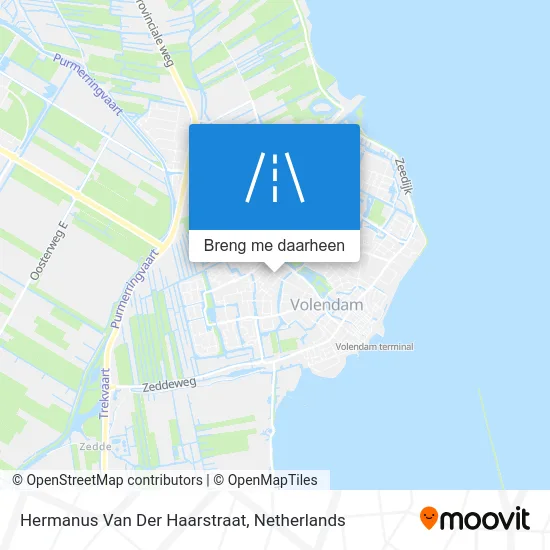 Hermanus Van Der Haarstraat kaart