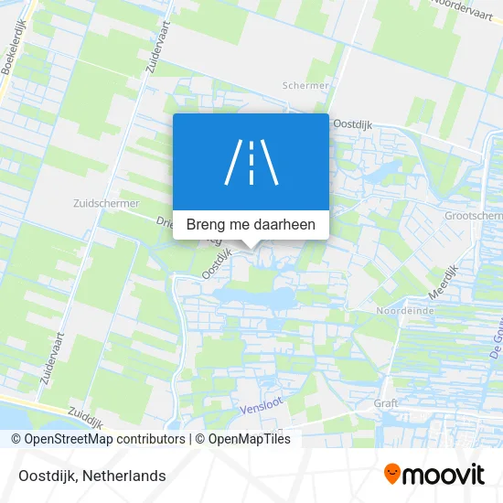 Oostdijk kaart