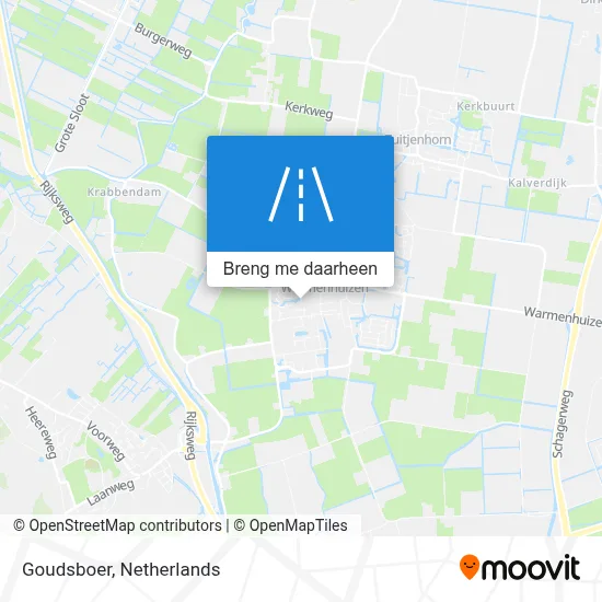 Goudsboer kaart