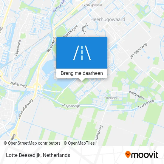 Lotte Beesedijk kaart