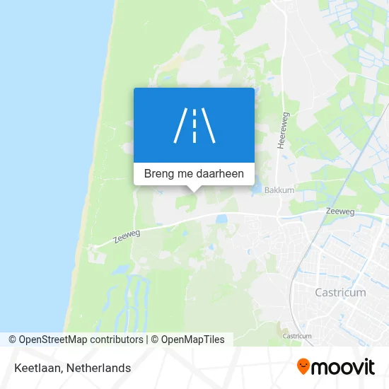 Keetlaan kaart