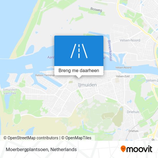 Moerbergplantsoen kaart