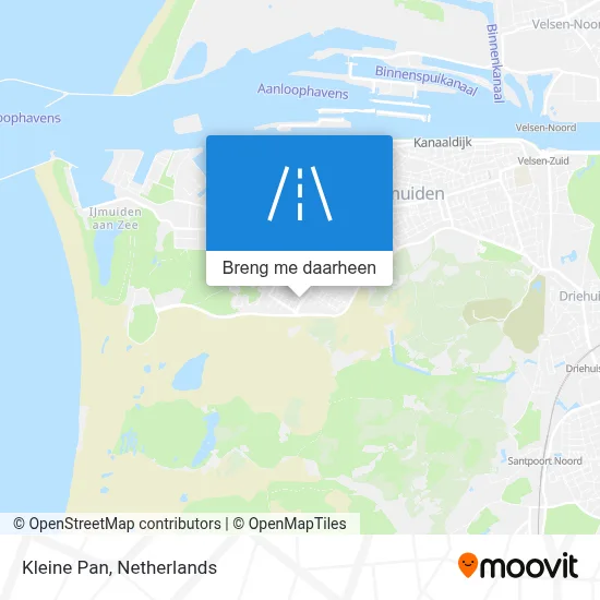 Kleine Pan kaart