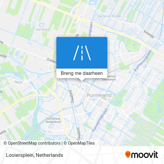 Looiersplein kaart