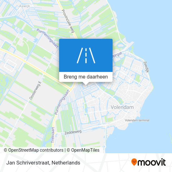 Jan Schriverstraat kaart