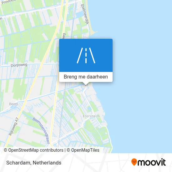 Schardam kaart
