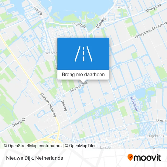 Nieuwe Dijk kaart