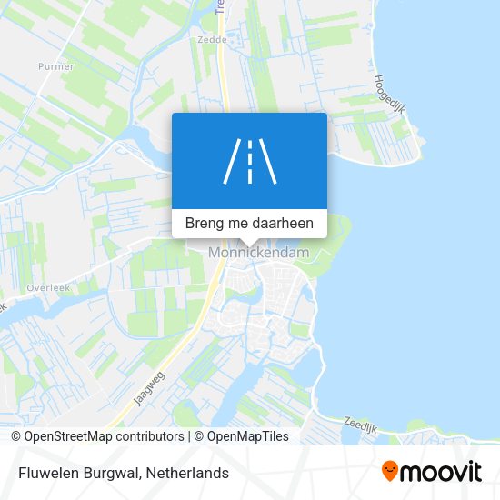 Fluwelen Burgwal kaart