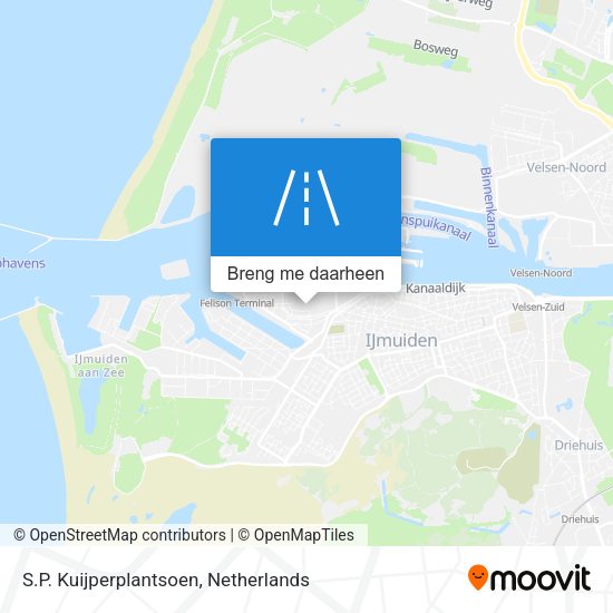 S.P. Kuijperplantsoen kaart