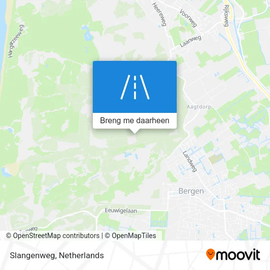 Slangenweg kaart