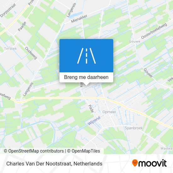 Charles Van Der Nootstraat kaart