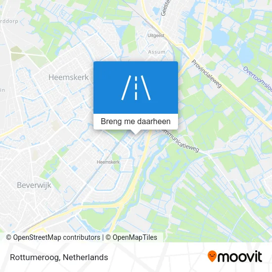 Rottumeroog kaart