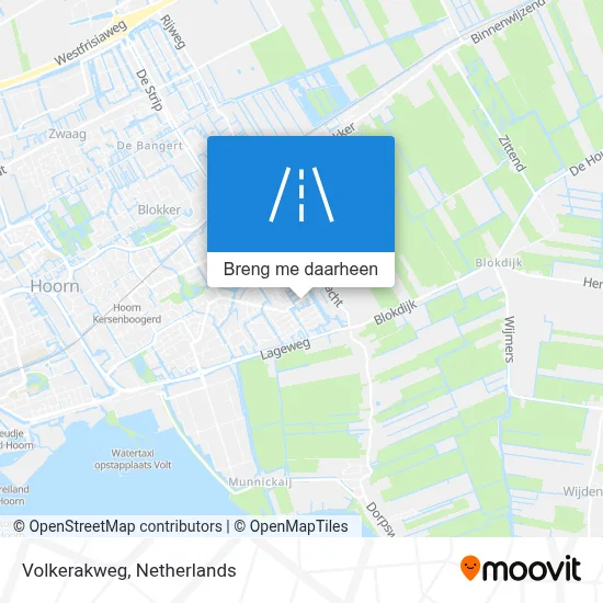 Volkerakweg kaart