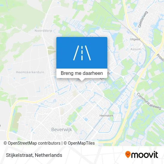 Stijkelstraat kaart
