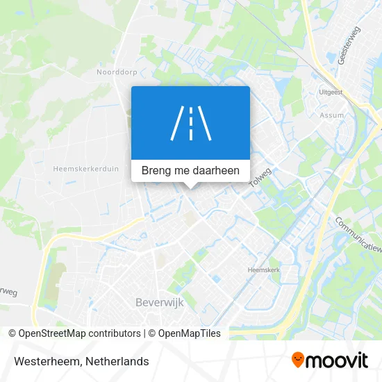 Westerheem kaart