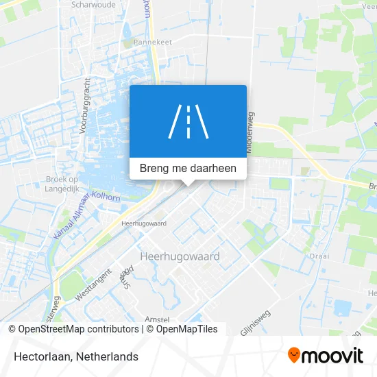 Hectorlaan kaart